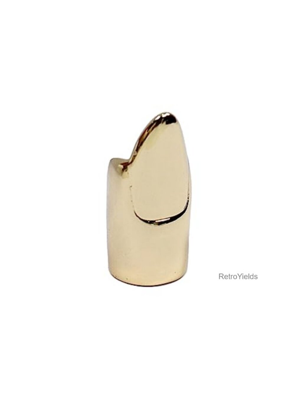 Copper Adjustable Open Ring Unisex Punk Hip Hop Cosplay Party Jewelry